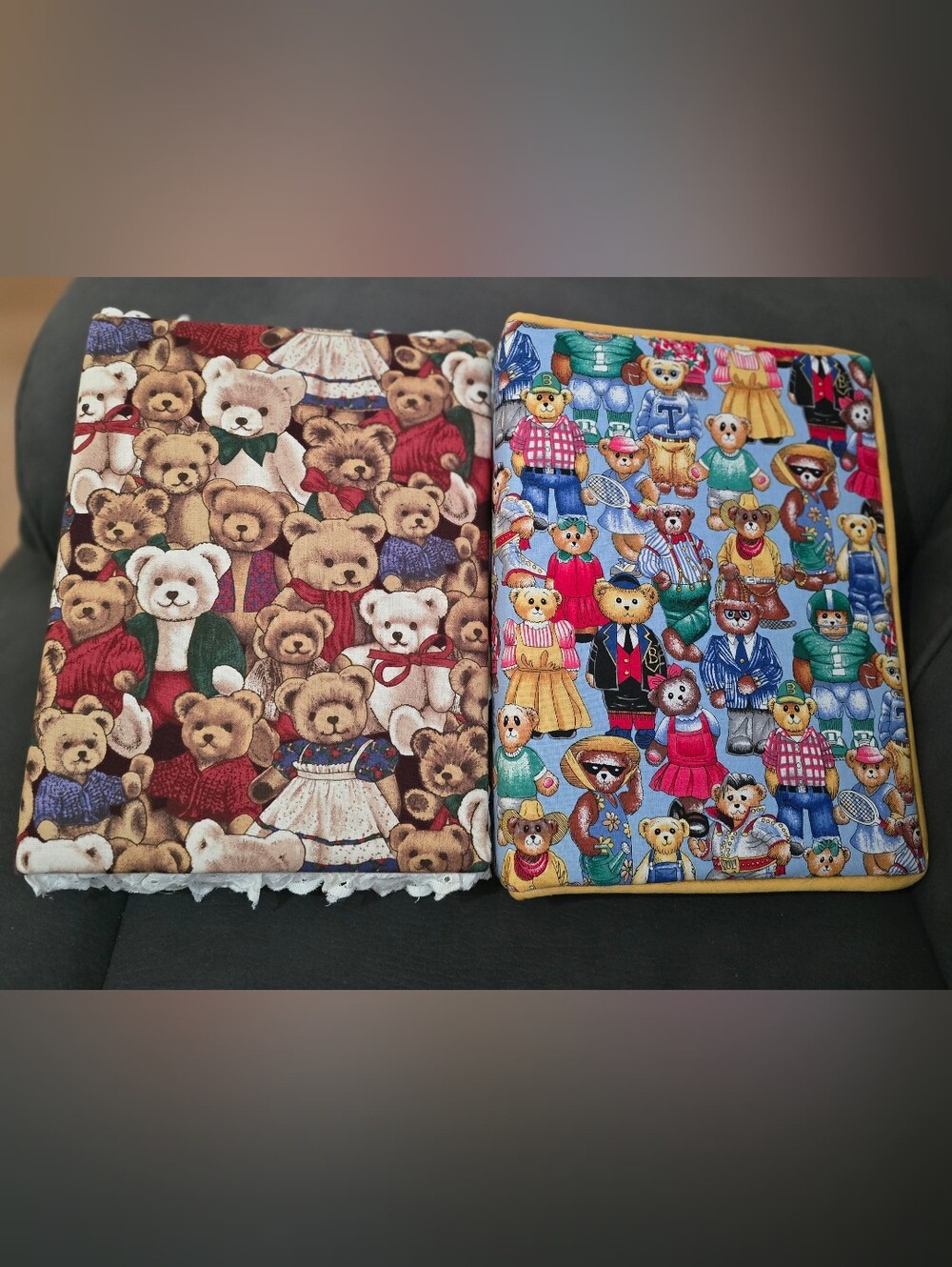 Vintage Fabric Photo Album